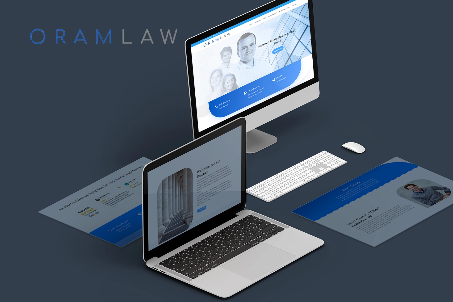 Oram Law Website in Winter Haven