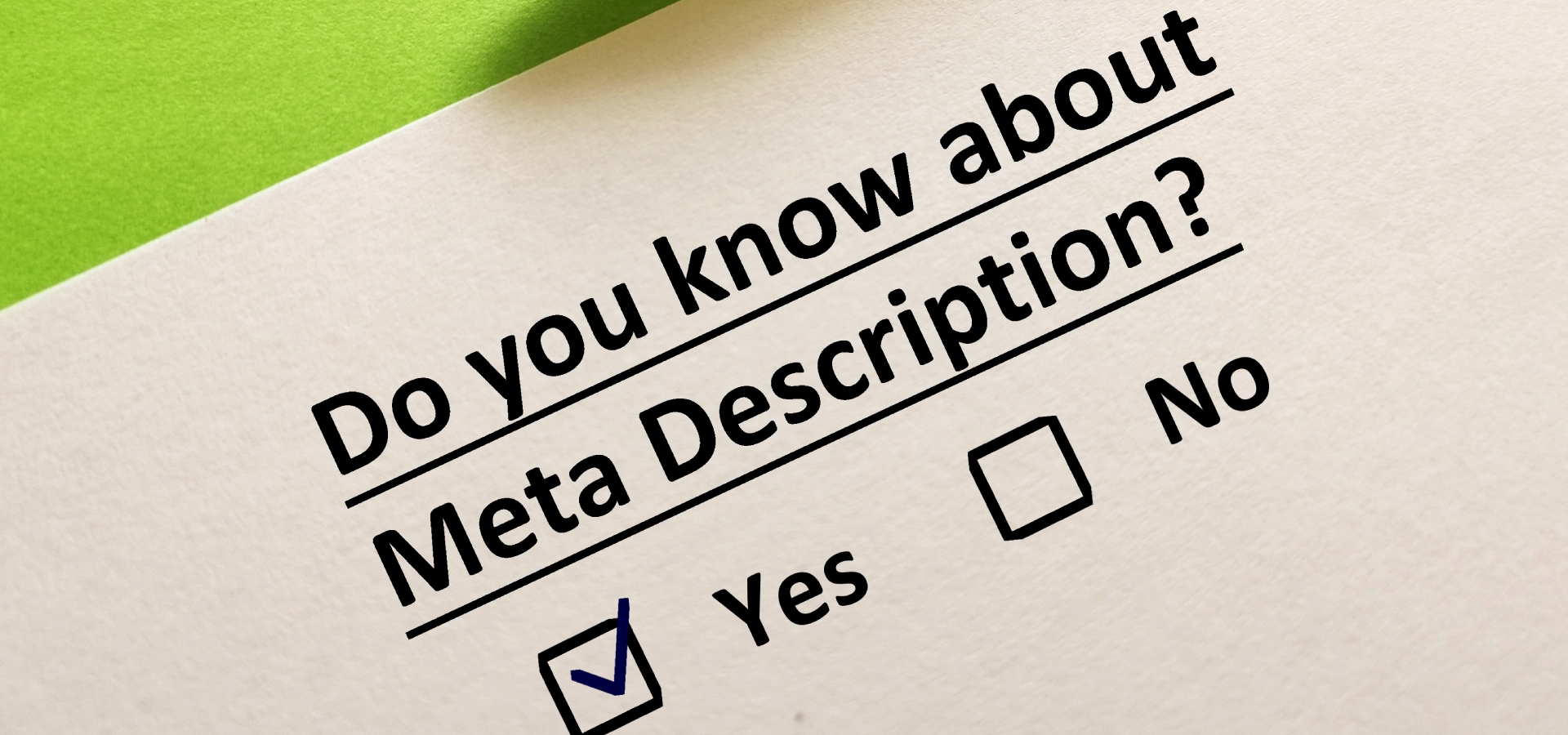 How to Write Meta Descriptions for SEO