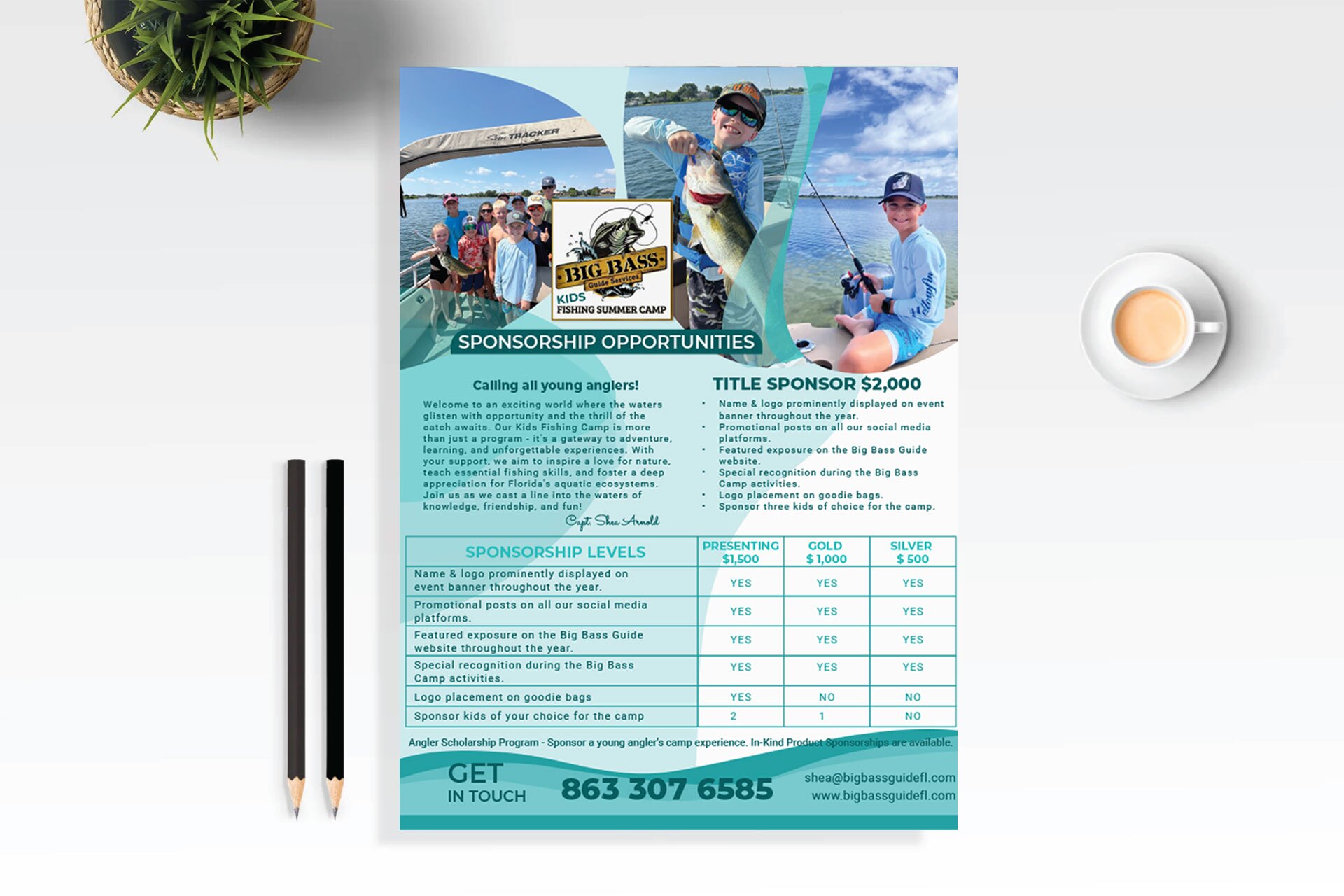 Big Bass Guide Flyer