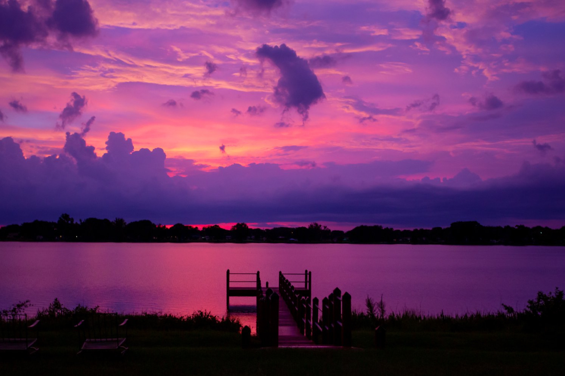 Lake Sears where the owners of Great Impressions live in Winter Haven