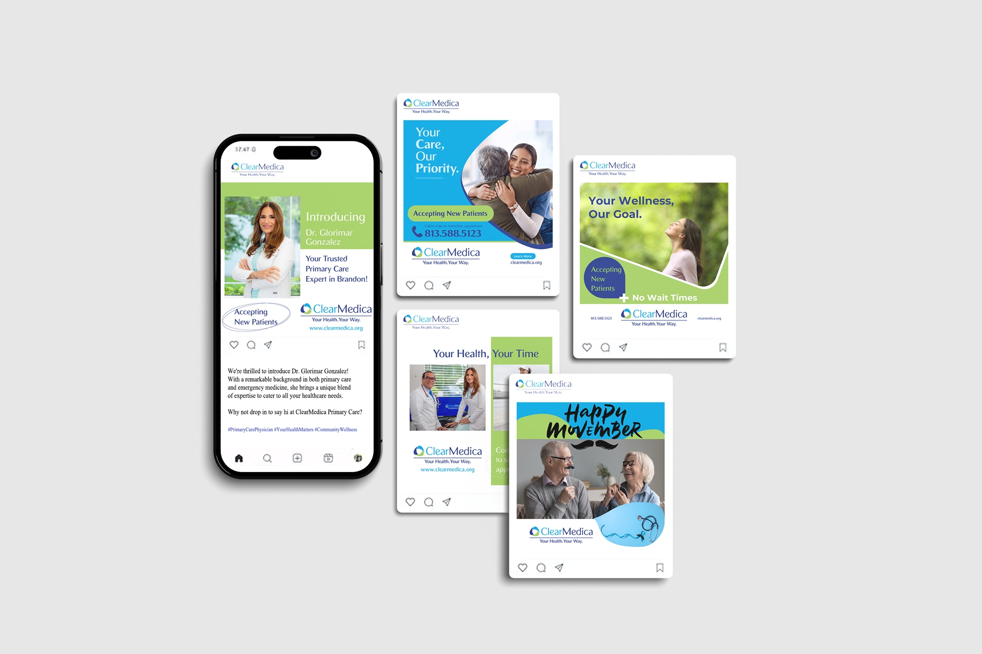 Clear-Medica-Social-Media-Posts ClearMedica Case Study - Social Media Posts