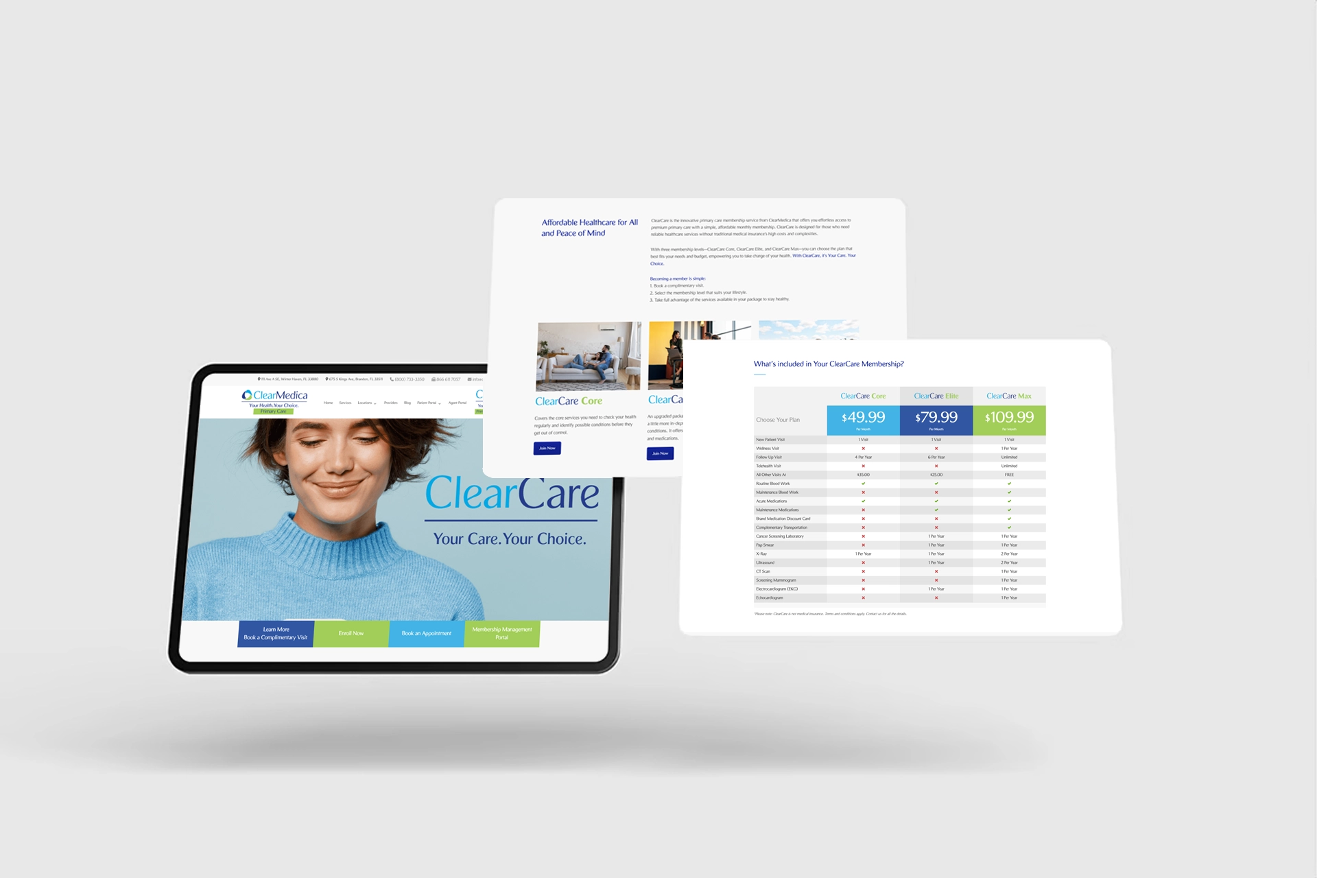 ClearCare Landing Page ClearCare New Landing Page
